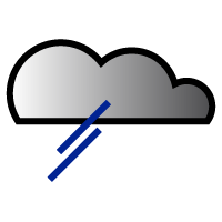 bedeckt, wenig Regen